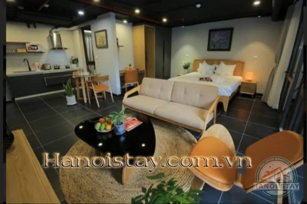 Cho thuê căn hộ dịch vụ tại Kim Mã, Ba Đình đơn giản, phóng khoáng và tinh tế 20