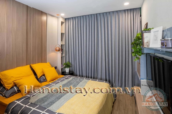 Cho thuê hoặc Bán căn hộ tiện nghi 2PN tòa T8 - Vinhomes Times City, Tối đa không gian 1