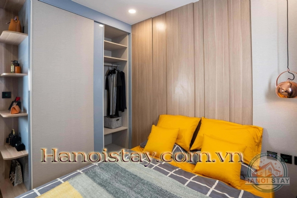 Cho thuê hoặc Bán căn hộ tiện nghi 2PN tòa T8 - Vinhomes Times City, Tối đa không gian 3