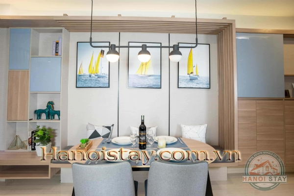 Cho thuê hoặc Bán căn hộ tiện nghi 2PN tòa T8 - Vinhomes Times City, Tối đa không gian 10