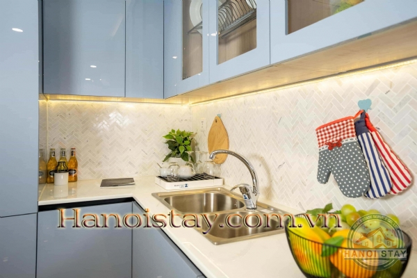 Cho thuê hoặc Bán căn hộ tiện nghi 2PN tòa T8 - Vinhomes Times City, Tối đa không gian 17
