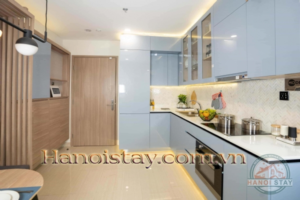 Cho thuê hoặc Bán căn hộ tiện nghi 2PN tòa T8 - Vinhomes Times City, Tối đa không gian 18