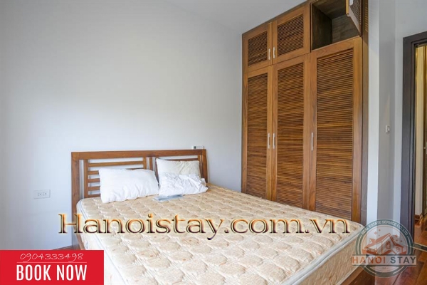 Cho thuê căn hộ dịch vụ 4 phòng ngủ gần Tô Ngọc Vân, Tây Hồ, không gian yên tĩnh trong lành 22