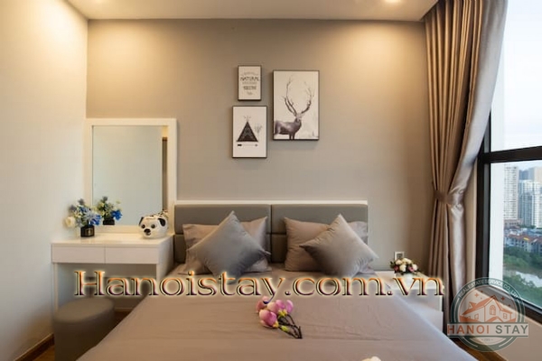 Vinhomes Green Bay: Cho thuê Căn hộ 3PN theo ngày và ngắn hạn, không gian sống đẳng cấp, quý tộc. 10