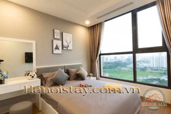 Vinhomes Green Bay: Cho thuê Căn hộ 3PN theo ngày và ngắn hạn, không gian sống đẳng cấp, quý tộc. 12