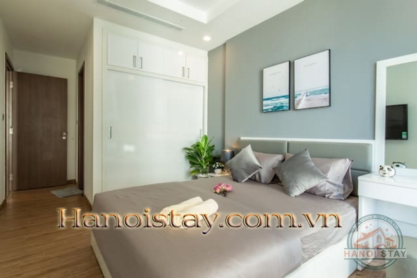 Vinhomes Green Bay: Cho thuê Căn hộ 3PN theo ngày và ngắn hạn, không gian sống đẳng cấp, quý tộc. 9
