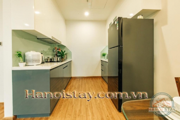 Cho thuê Căn hộ 3PN Vinhomes Green Bay theo ngày và ngắn hạn, thiết kế mang hơi thở đương đại 1