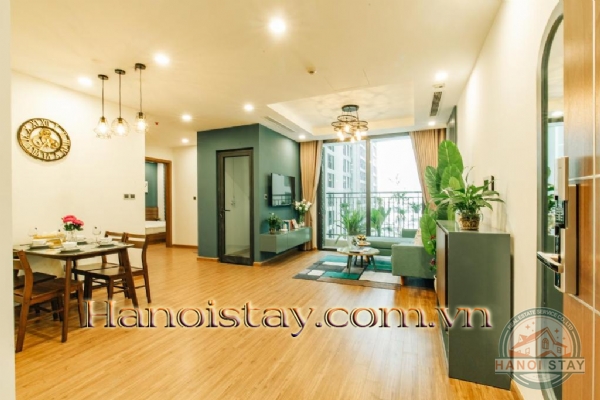 Cho thuê Căn hộ 3PN Vinhomes Green Bay theo ngày và ngắn hạn, thiết kế mang hơi thở đương đại 3