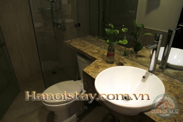 Cho thuê căn hộ 1PN đẹp phố Tô Ngọc Vân, Tây hồ với tỉ lệ nội thất tinh tế 6