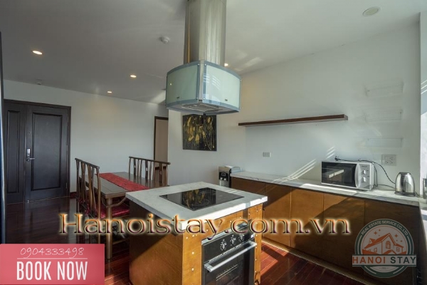 Cho thuê căn hộ 4PN Siêu Rộng view Hồ tây tại Tây Hồ 11
