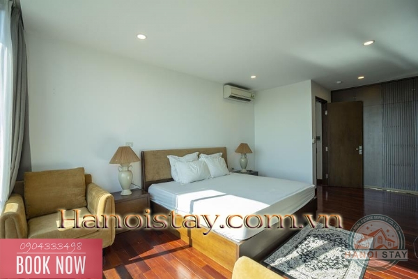 Cho thuê căn hộ 4PN Siêu Rộng view Hồ tây tại Tây Hồ 14