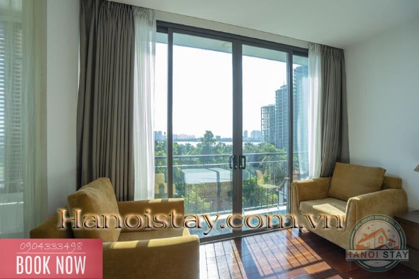 Cho thuê căn hộ 4PN Siêu Rộng view Hồ tây tại Tây Hồ 15