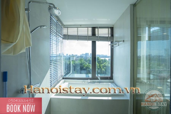 Cho thuê căn hộ 4PN Siêu Rộng view Hồ tây tại Tây Hồ 16