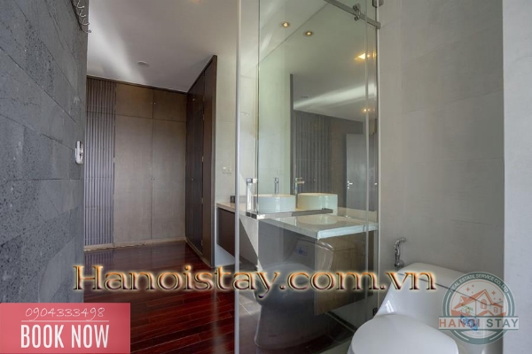 Cho thuê căn hộ 4PN Siêu Rộng view Hồ tây tại Tây Hồ 17