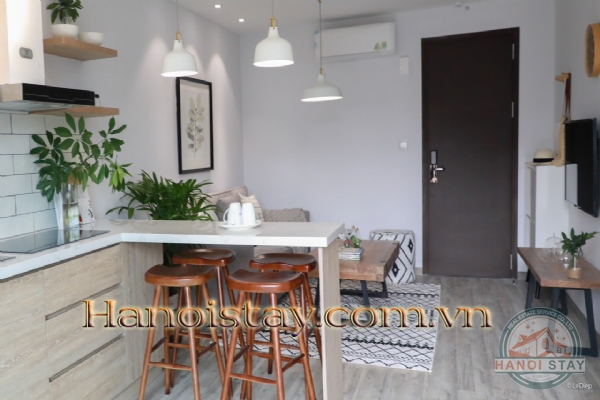 Cho thuê căn hộ dịch vụ cao cấp với 1 phòng ngủ gần văn miếu Quốc Tử Giám 7