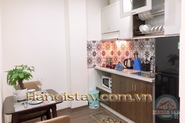 Căn hộ dịch vụ 1 phòng ngủ gần Lotte buiding cho thuê giá cạnh tranh 5