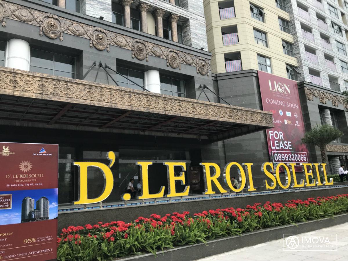 D. Le Roi Soleil Tân Hoàng Minh: Cho thuê căn hộ cao cấp giá siêu tốt