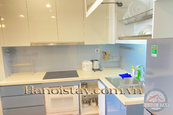 Căn hộ 2 phòng ngủ, tầng cao siêu đẹp cho thuê tại Vinhome Metropolis 3