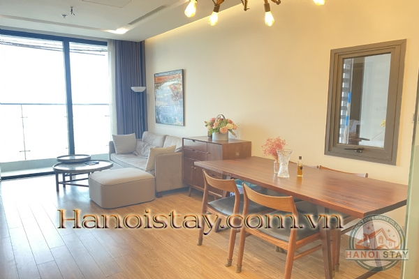 Căn hộ 2 phòng ngủ, tầng cao siêu đẹp cho thuê tại Vinhome Metropolis 5