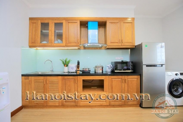 Căn hộ dịch vụ tầng 10 tại quận Cầu Giấy cho thuê chuyên nghiệp, vào ở được luôn 2