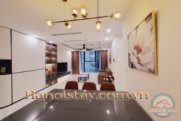 Cho thuê căn hộ 3 phòng ngủ Vinhomes Skylake, đây là căn góc, tầng cao 4