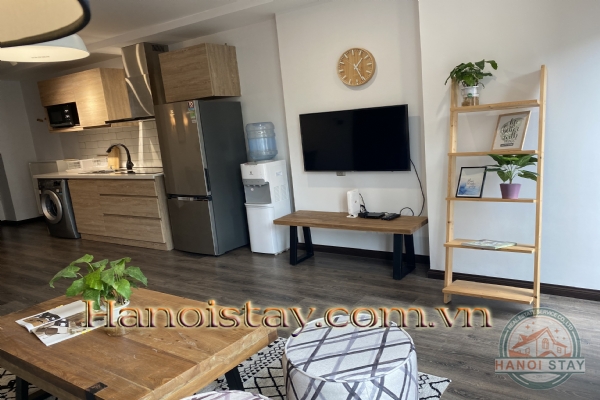 Căn hộ dịch vụ tại phố Cát Linh cho thuê ngắn hạn hoặc dài hạn, full đồ 15