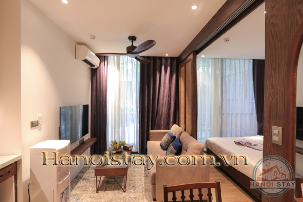 Căn hộ dịch vụ 1PN tại Hoàn Kiếm cho người nước ngoài thuê 1