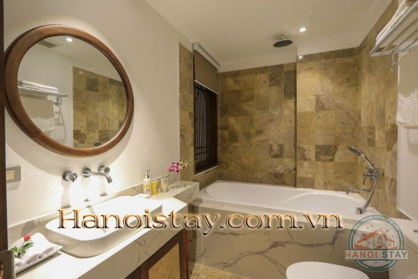 Căn hộ dịch vụ 1PN tại Hoàn Kiếm cho người nước ngoài thuê 14