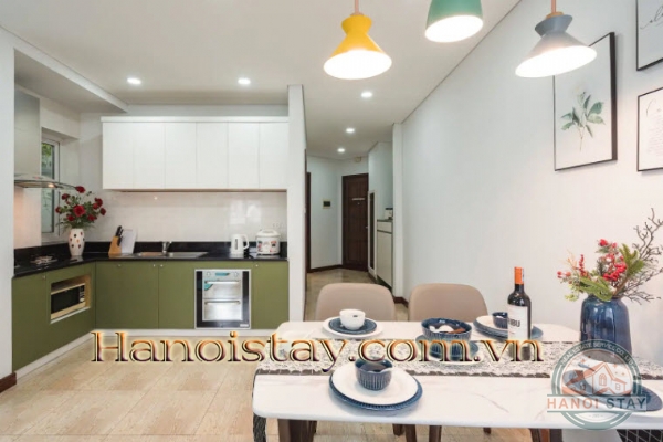 Cho thuê căn hộ 1Pn tại Quan Hoa, Cầu Giấy, Nội thất đẹp, Giá hợp lý 13