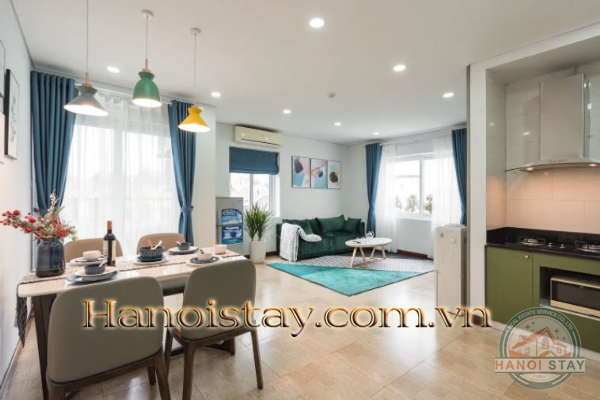 Cho thuê căn hộ 1Pn tại Quan Hoa, Cầu Giấy, Nội thất đẹp, Giá hợp lý 14