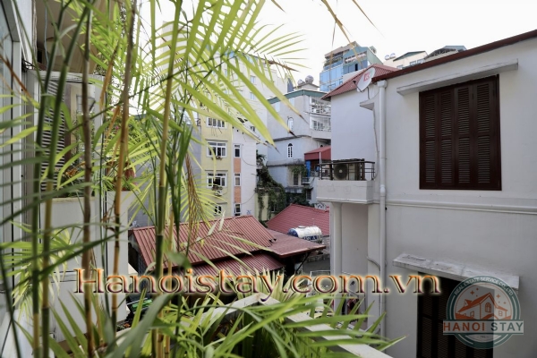 Cho thuê căn hộ 1PN Triệu Việt Vương, Hai Bà Trưng không gian mở đồng nhất bên trong và bên ngoài 5