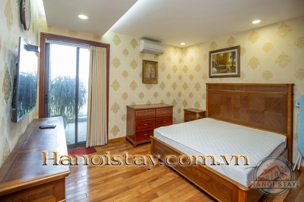 Căn hộ cao cấp với 2 phòng ngủ, view hồ Tây cho thuê ngắn hạn hoặc dài hạn 8