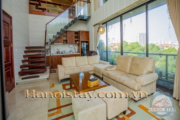 Căn hộ cao cấp với 2 phòng ngủ, view hồ Tây cho thuê ngắn hạn hoặc dài hạn 23