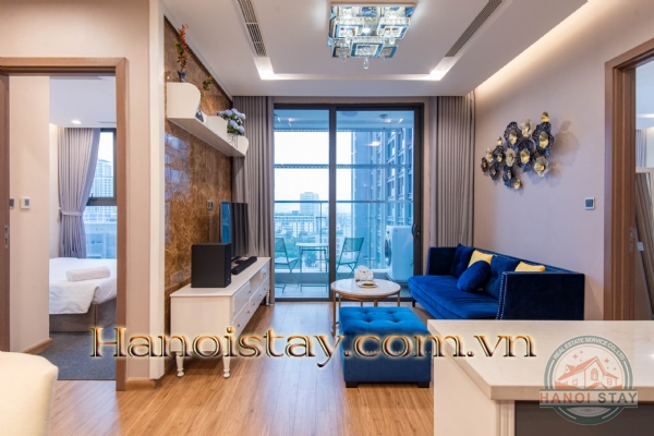 Cho thuê căn hộ 2 phòng ngủ tại Vinhome Metropolis, tòa M2, tầng trung, full đồ 2