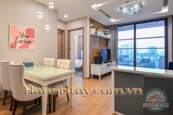 Cho thuê căn hộ 2 phòng ngủ tại Vinhome Metropolis, tòa M2, tầng trung, full đồ 3