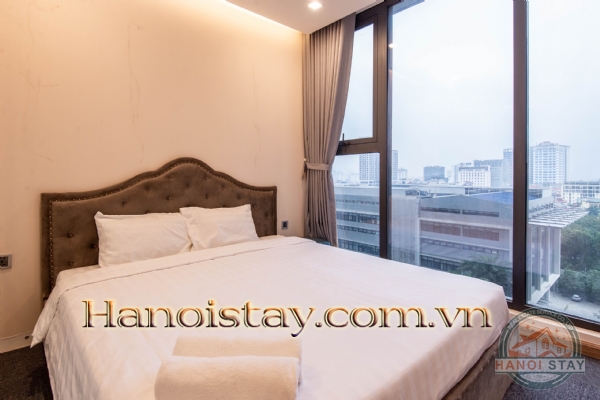 Cho thuê căn hộ 2 phòng ngủ tại Vinhome Metropolis, tòa M2, tầng trung, full đồ 9