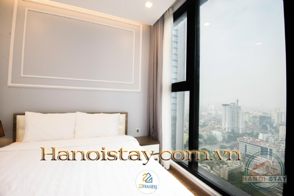 Cho thuê căn hộ 2 phòng ngủ tại Vinhome Metropolis, tầng cao, view trực diện Hồ Tây 14