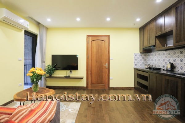 Căn hộ dịch vụ full đồ cho thuê giá tốt tại Âu Cơ, Tây Hồ, tòa nhà mới, dịch vụ chuyên nghiệp 1