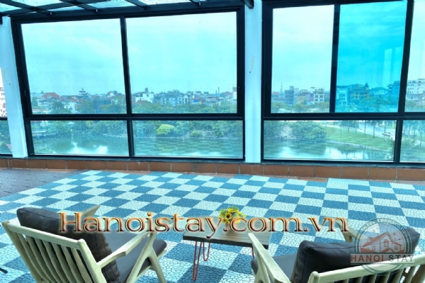 Căn hộ dich vụ cao cấp tại Từ Hoa, Tây Hồ cho người nước ngoài thuê, view đẹp 5