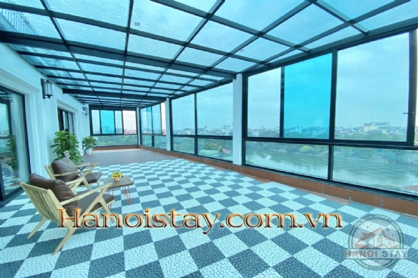 Căn hộ dich vụ cao cấp tại Từ Hoa, Tây Hồ cho người nước ngoài thuê, view đẹp 8