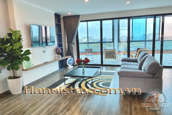 Căn hộ dich vụ cao cấp tại Từ Hoa, Tây Hồ cho người nước ngoài thuê, view đẹp 16