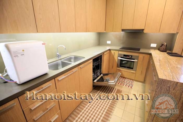 Cho người Nhật thuê Căn Hộ Indochina Plaza, W Tower 4PN, nội thất cao cấp 18