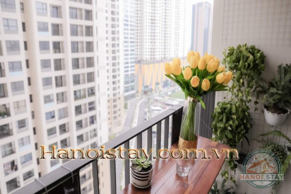 Căn hộ 2 phòng ngủ full đồ cho thuê tại Vinhomes D’. Capital, Trần Duy Hưng, quận Cầu Giấy 1