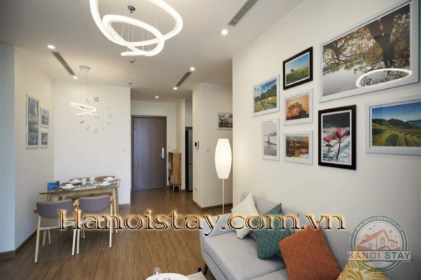 Căn hộ Vinhomes Skylake 3 phòng ngủ full nội thất cho thuê gần Keangnam building 1