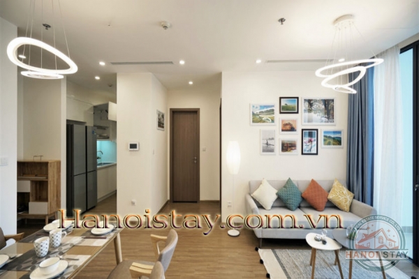 Căn hộ Vinhomes Skylake 3 phòng ngủ full nội thất cho thuê gần Keangnam building 10