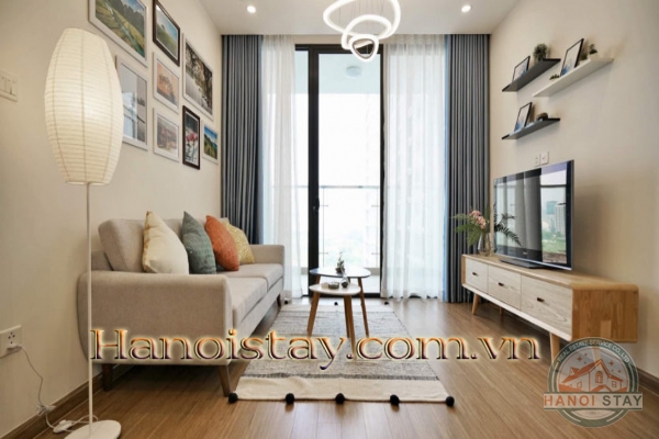 Căn hộ Vinhomes Skylake 3 phòng ngủ full nội thất cho thuê gần Keangnam building 4