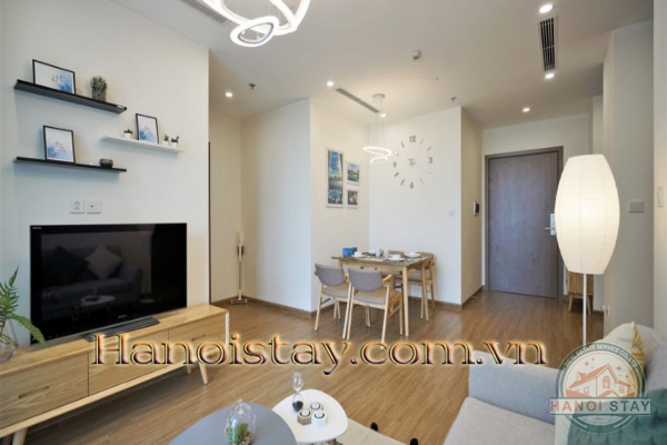 Căn hộ Vinhomes Skylake 3 phòng ngủ full nội thất cho thuê gần Keangnam building 5