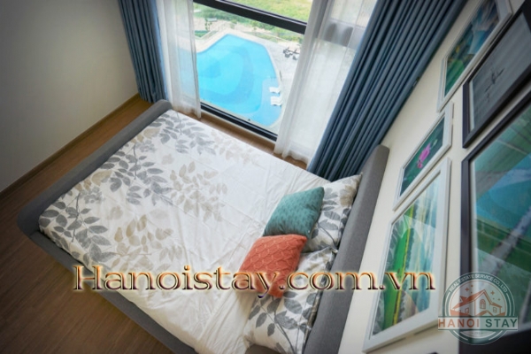 Căn hộ Vinhomes Skylake 3 phòng ngủ full nội thất cho thuê gần Keangnam building 9
