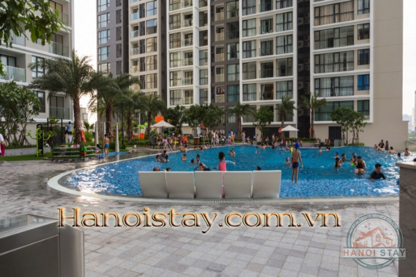 Cần cho thuê căn hộ dịch vụ tầng cào tại Vinhomes Skylake Hà Nội, full nội thất hiện đại, trẻ trung 11